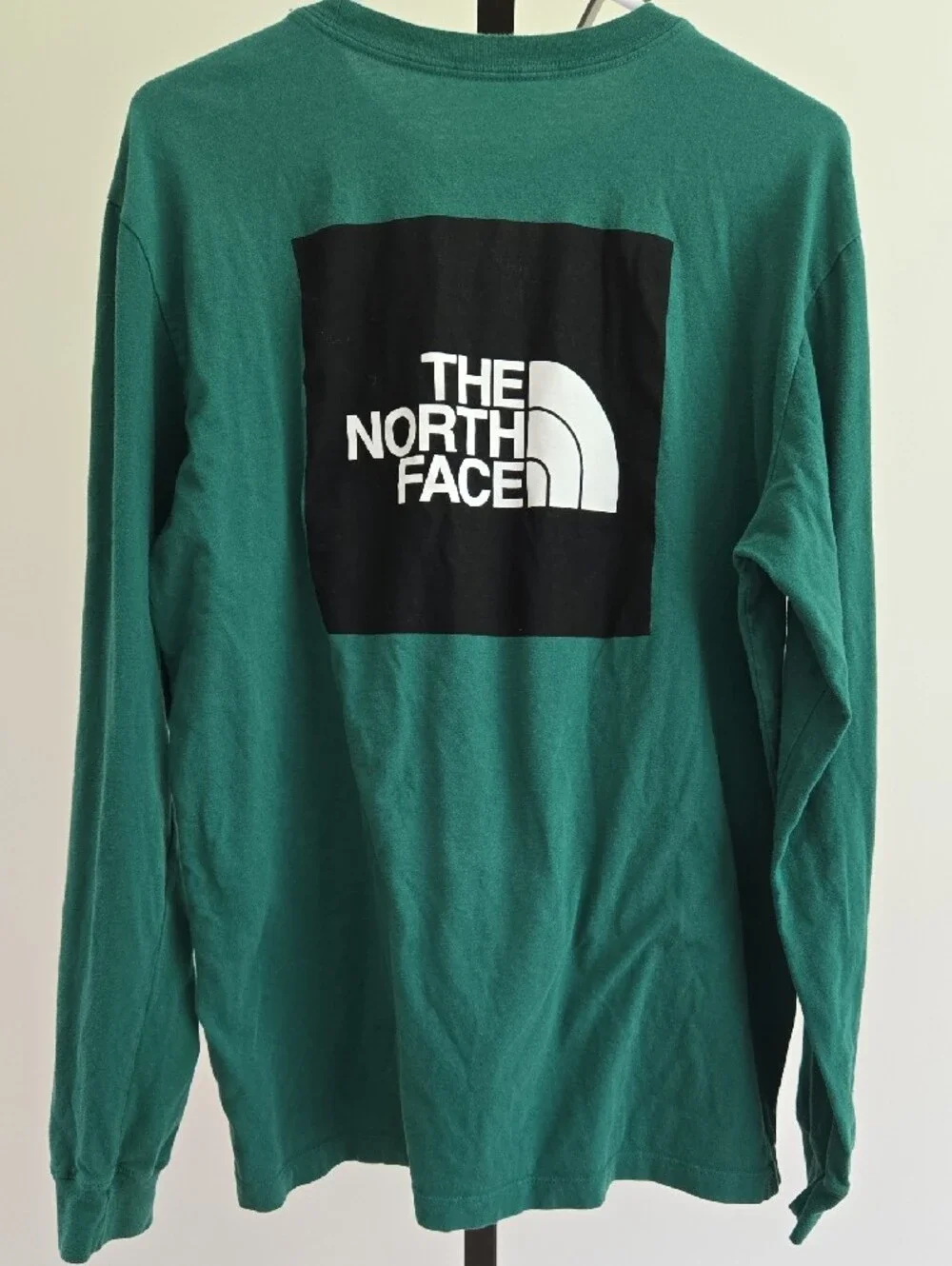 The North Face Long-Sleeve Crew Tee in Teal